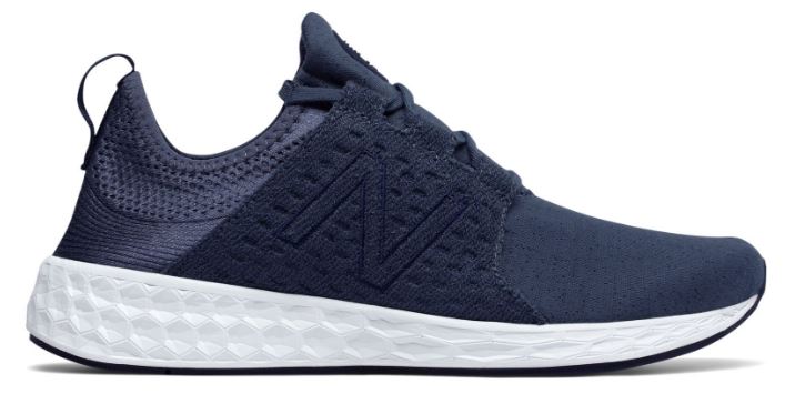New Balance Vintage Indigo Mens Fresh Foam Cruz Retro Hoodie Sneakers