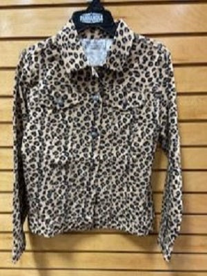 New Direction Women's Leopard Print Jacket 54671