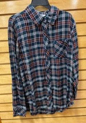 New Direction Women's Multi 1 Pocket Button Up Shirt 81601NB