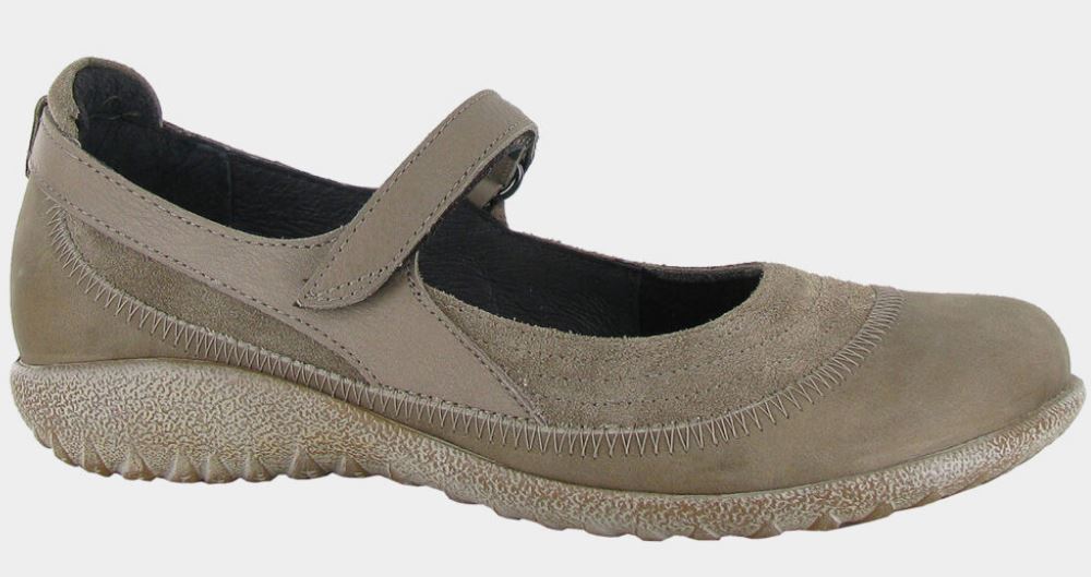 Noat Almond Suede Kirei Womens Mary Jane Comfort Shoes 11042