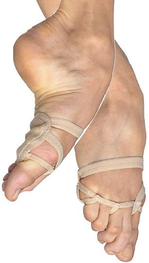 Nude Womens Foot Thong II For Lyrical Dancing Skin Tones SO602L