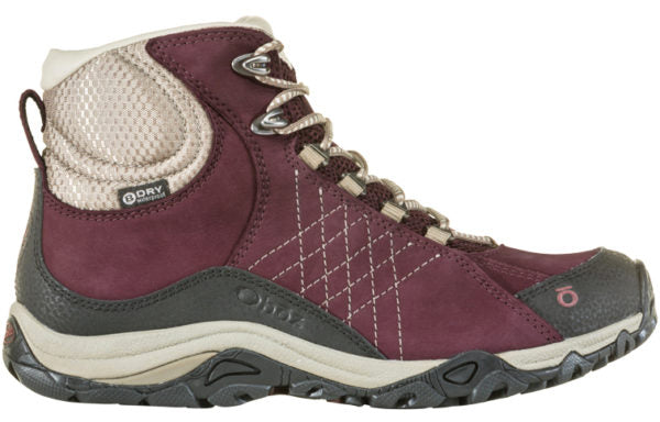 Oboz Boysenberry Sapphire Mid Waterproof Womens Boots 70602