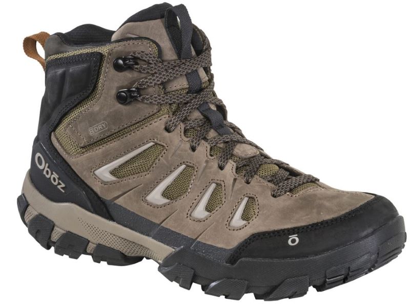 Oboz Canteen Sawtooth X Mid Waterproof Mens Hiking Shoes 24001-CANTEEN