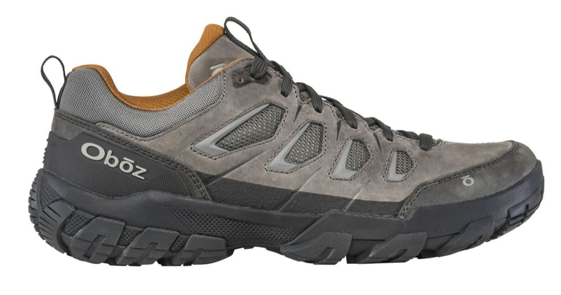 Oboz Hazy Gray Sawtooth X Low Mens Hiking Shoes 23901-HAZYGRY