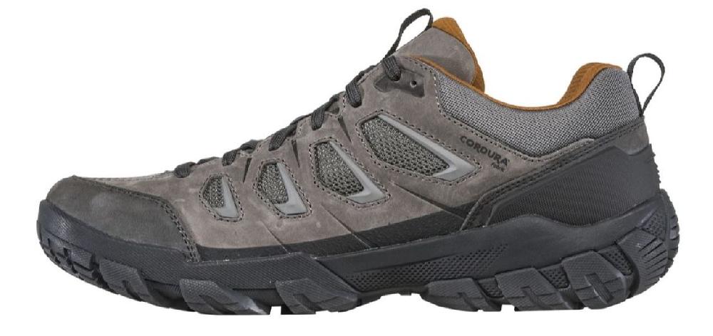 Oboz Hazy Gray Sawtooth X Low Mens Hiking Shoes 23901-HAZYGRY