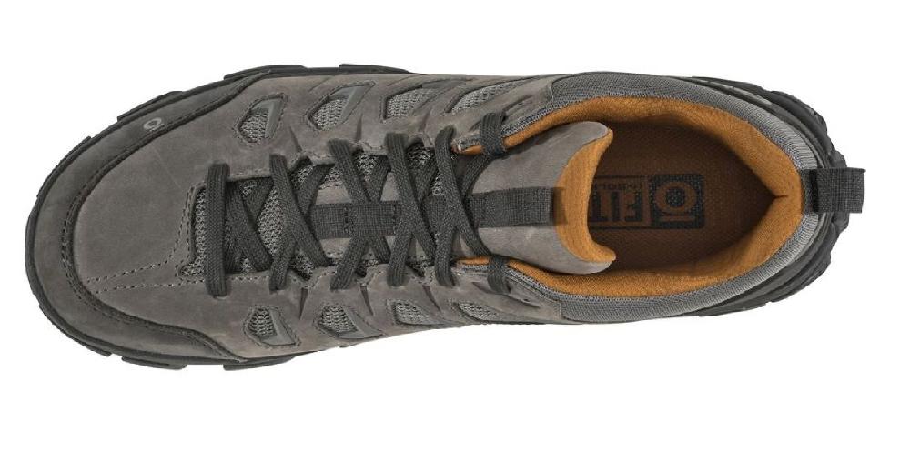 Oboz Hazy Gray Sawtooth X Low Mens Hiking Shoes 23901-HAZYGRY