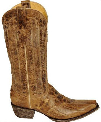 Old Gringo San Marcos Bone Stars & Stripes Womens Western Boots YL066