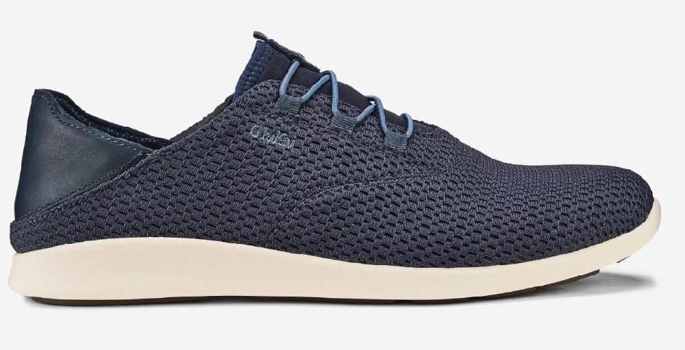 Olukai Alapa Li Trech Blue Mens Casual Comfort Shoes 10395-DEDE