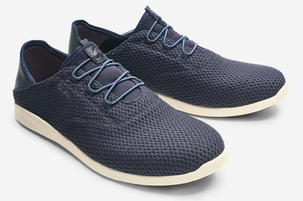 Olukai Alapa Li Trech Blue Mens Casual Comfort Shoes 10395-DEDE