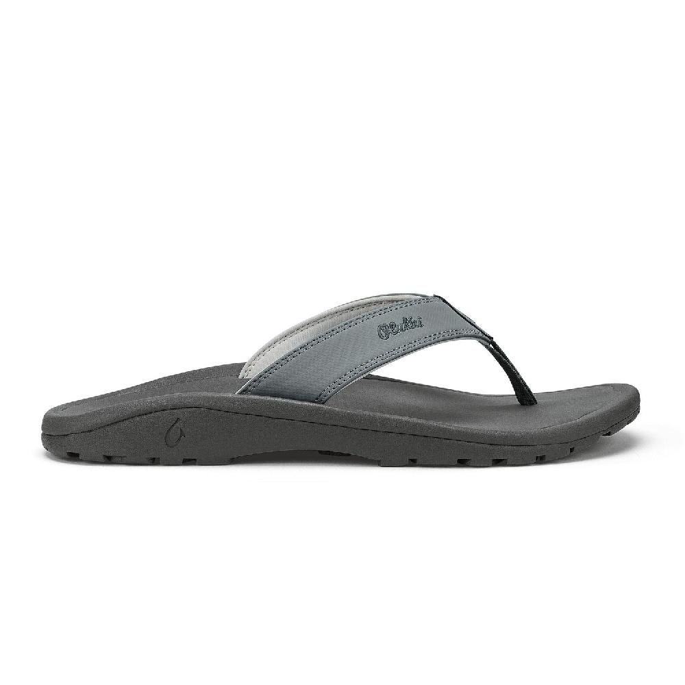 Olukai Ash/Rock 'Ohana Men's Water-Friendly Beach Sandals 10110