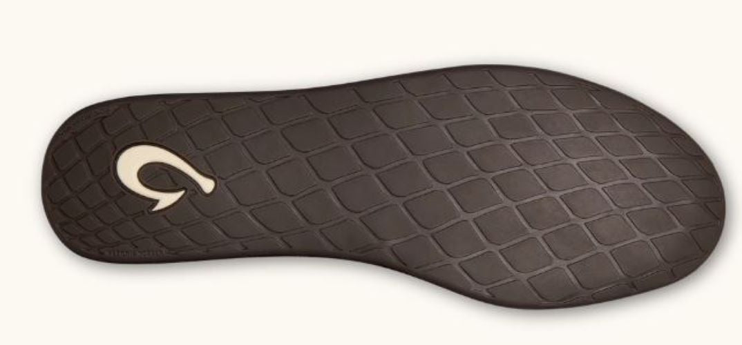 Olukai Black Kuuna Womens Leather Slippers 20428-4040