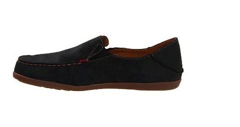 Olukai Black Nohea Nubuck Womens Shoes 20174-4034