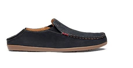Olukai Black Nohea Nubuck Womens Shoes 20174-4034