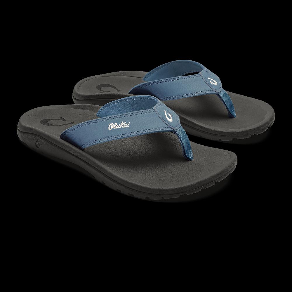 Olukai Blissful Blue Ohana Men's Sandals 10110-BQ6C