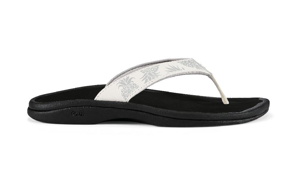 Olukai Bright White Ohana Womens Water-Friendly Sandals 20110-WBHQ