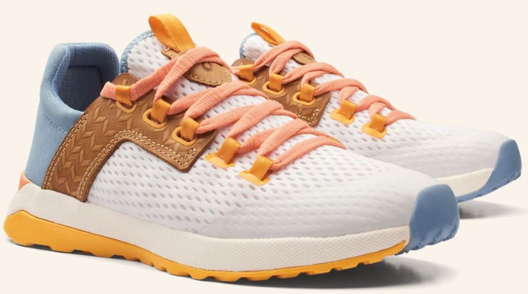 Olukai Bright White/Sea Ice Women's Sneakers 20478-WBZC