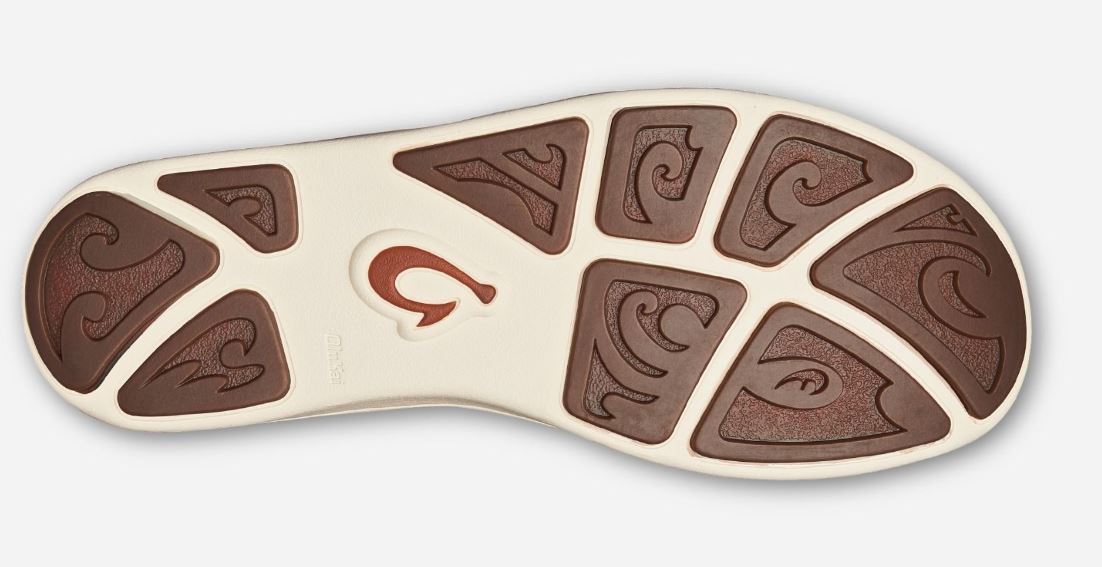 Olukai Charcoal/Clay Nohea Moku Mens Comfort Casual Shoes 10283-2610