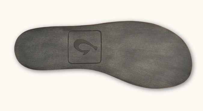 Olukai Dark Shadow Moloa Hulu Mens Wool Blend Slippers 10411-6C6C