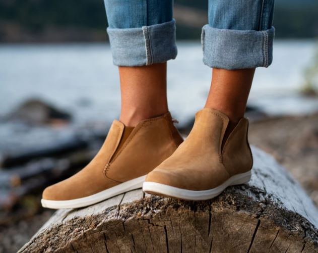 Olukai Fox/Off White Hawai'iloa Manu Hope Womens Waterproof Leather Boots 20397-FX18