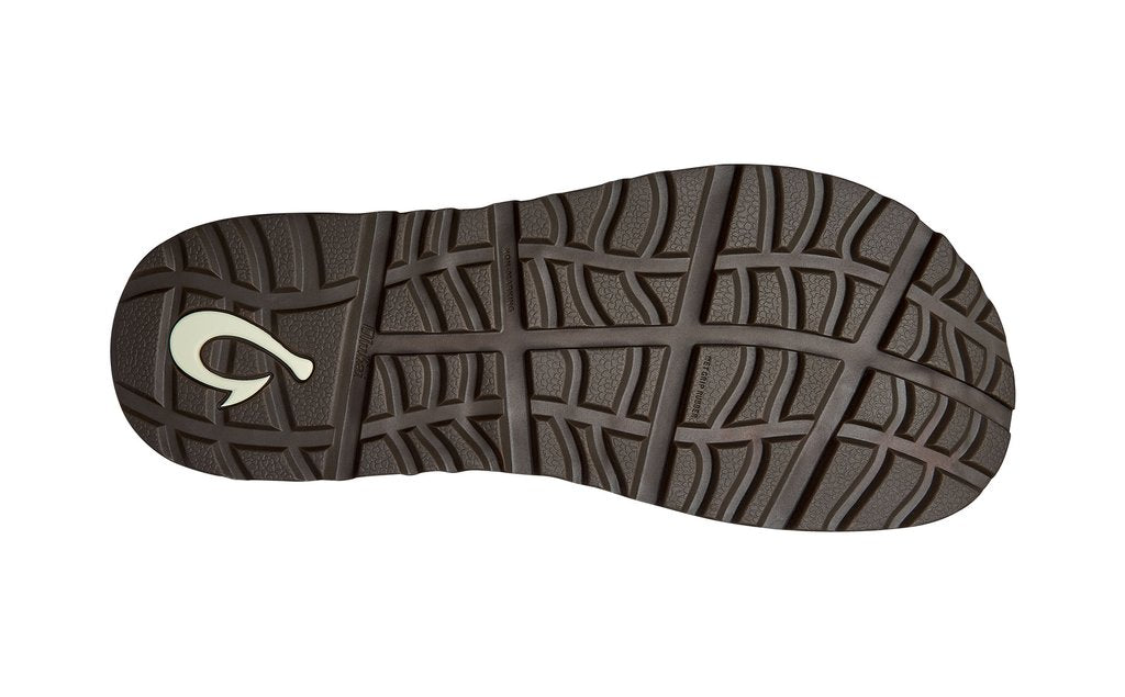 Olukai Koa/Espresso Kua Aina Mens Comfort Beach Sandals 10389-315H
