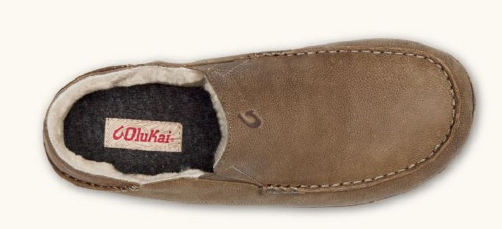 Olukai Men's Toffee Kipuka Hulu Comfort Slip-On Slippers 10450.3333