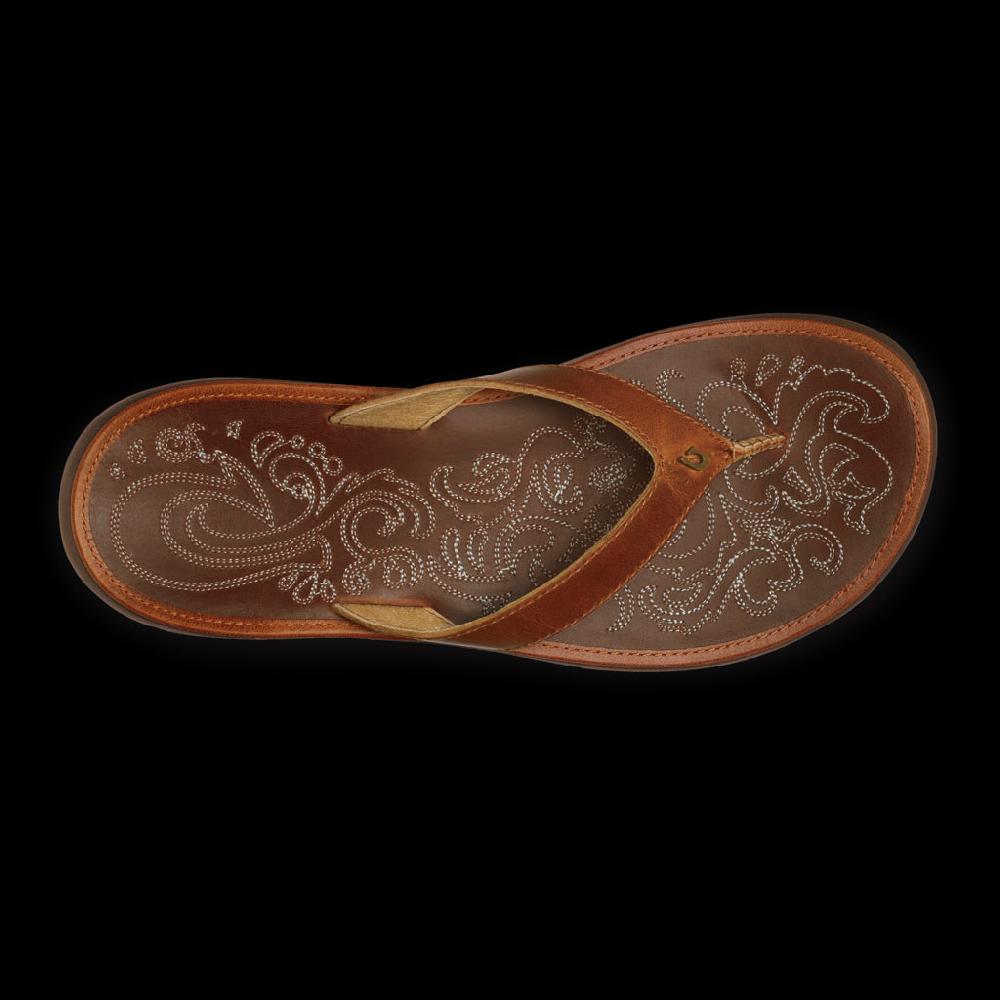 Olukai Natural Paniolo Thong Sandal Womens Shoes 20129-8787
