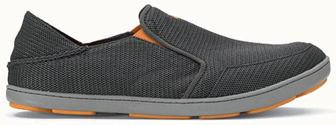 Olukai Nohea Mesh Slip On Dark Grey Slip On Mens Casual 10188-4242