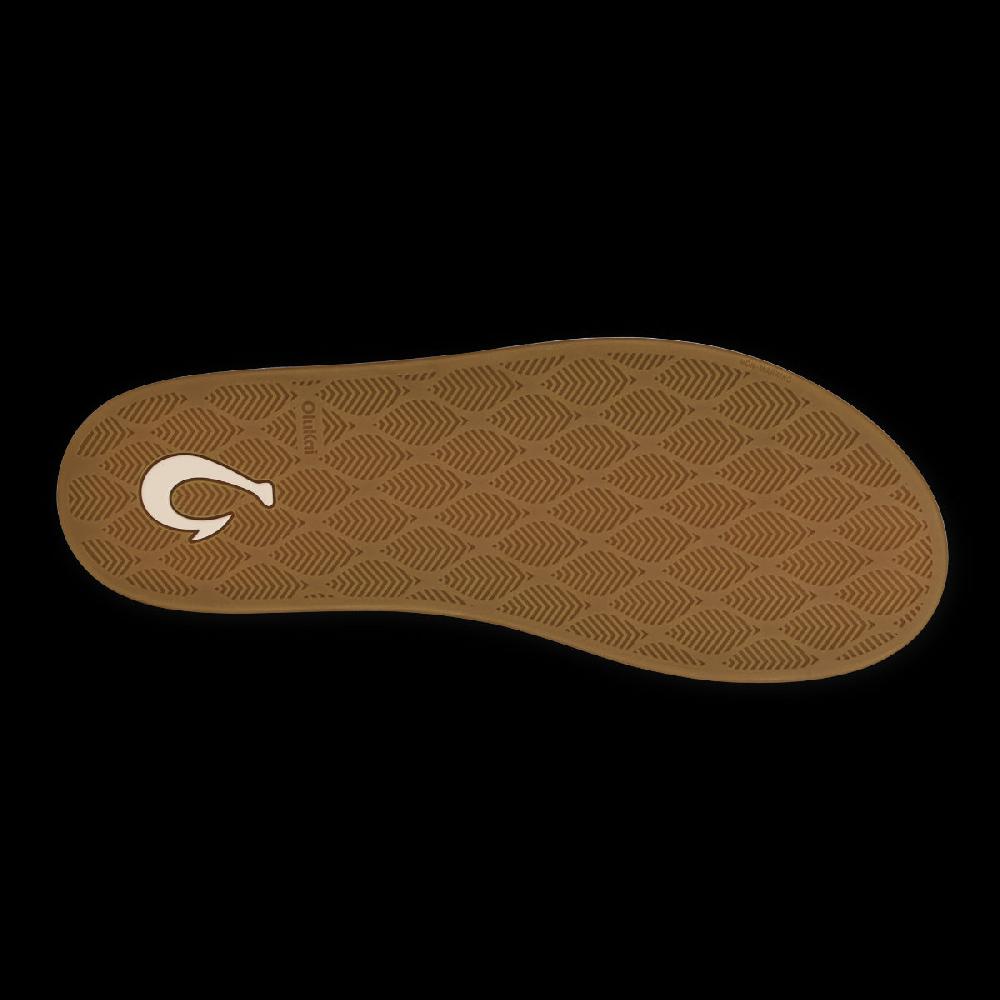 Olukai Oatmeal Hamani Hulu Men's Wool Mule Slippers 10542-5252