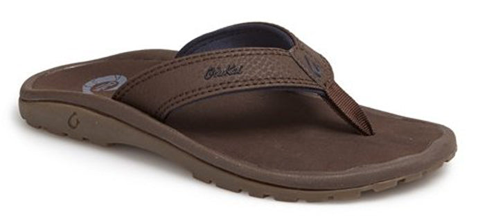Olukai Ohana Kids Brown Kids Flip Flop 30101-4854