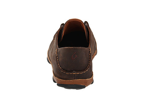 Olukai Ohana Lace Toffe Leather Mens Casual 10171-6333