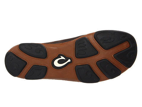 Olukai Ohana Lace Toffe Leather Mens Casual 10171-6333