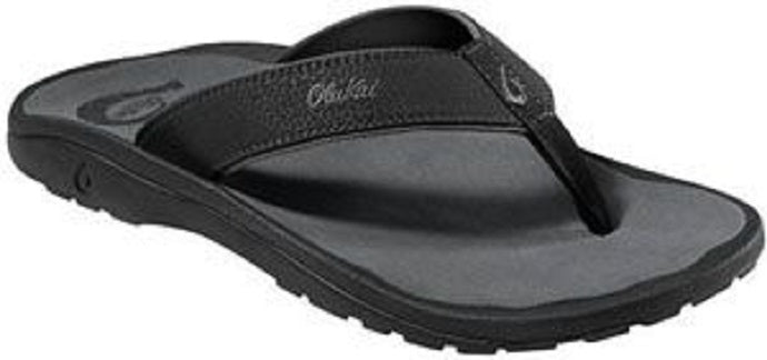 Olukai Ohana Sandal Black Mens Flip Flop 10110-4042