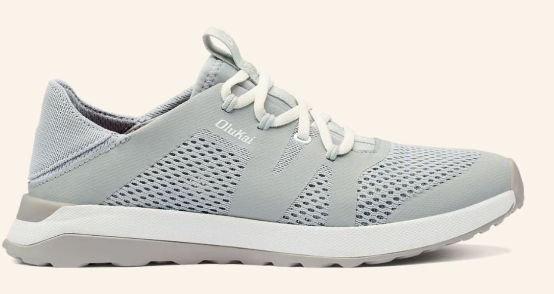 Olukai Pale Grey Huia Women's Sneakers 20492-PGPG