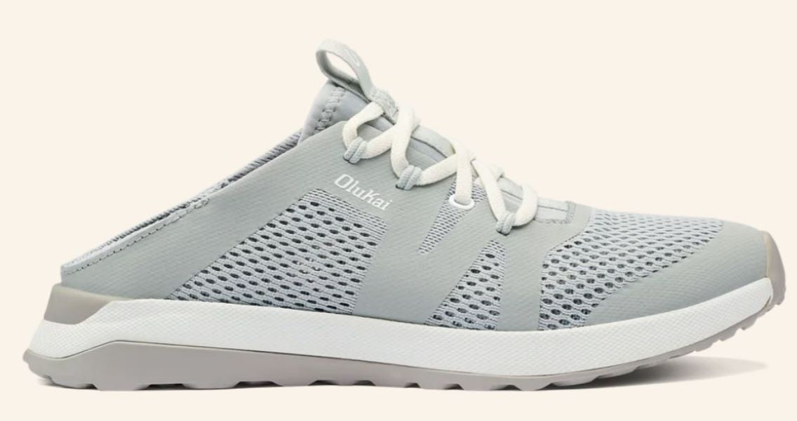 Olukai Pale Grey Huia Women's Sneakers 20492-PGPG