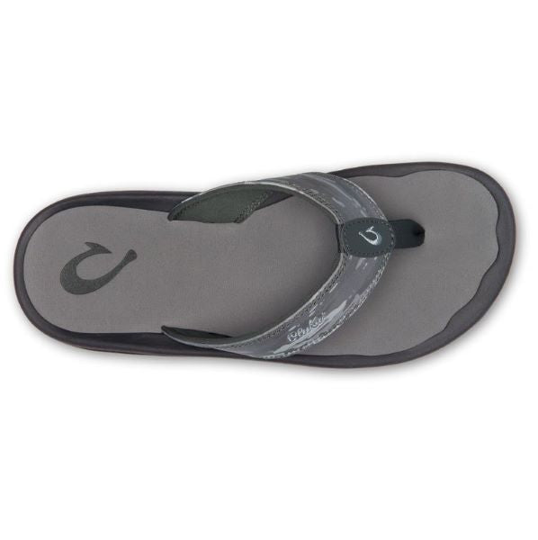 Olukai Pavement/Wai Camo Ohana Pai Mens Beach Sandals 10437-PVWQ