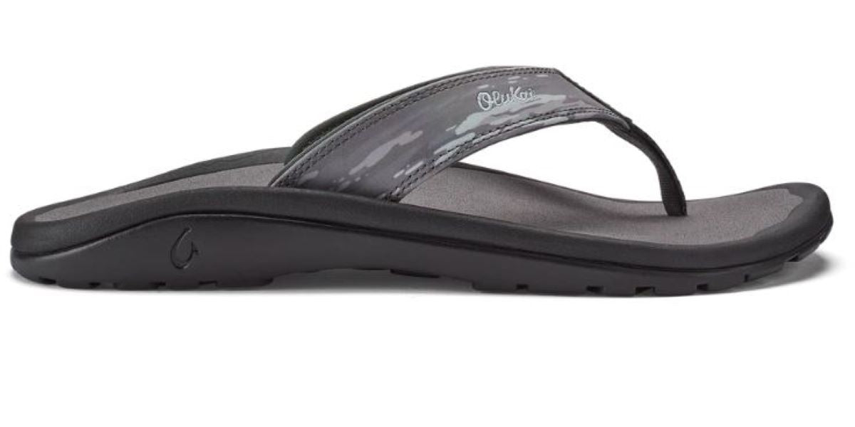 Olukai Pavement/Wai Camo Ohana Pai Mens Beach Sandals 10437-PVWQ
