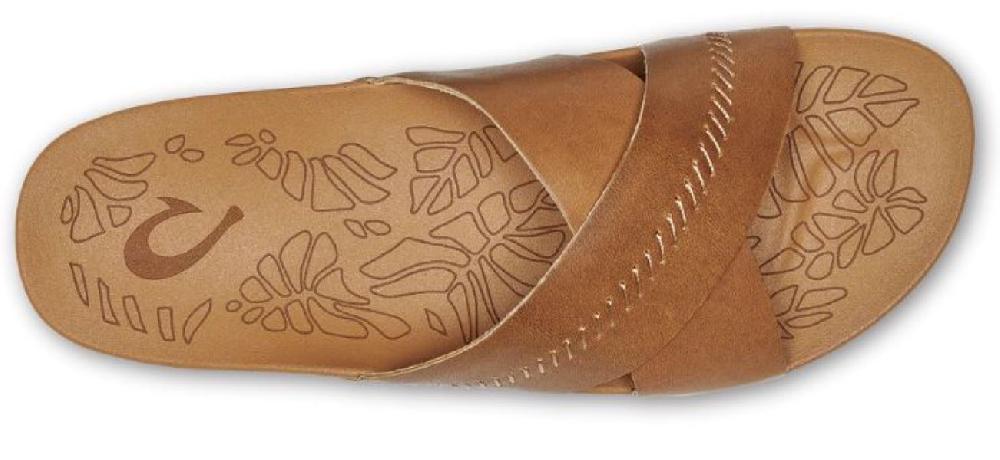 Olukai Sahara Kipea Olu Womens Slide Sandals 20460-FMFM