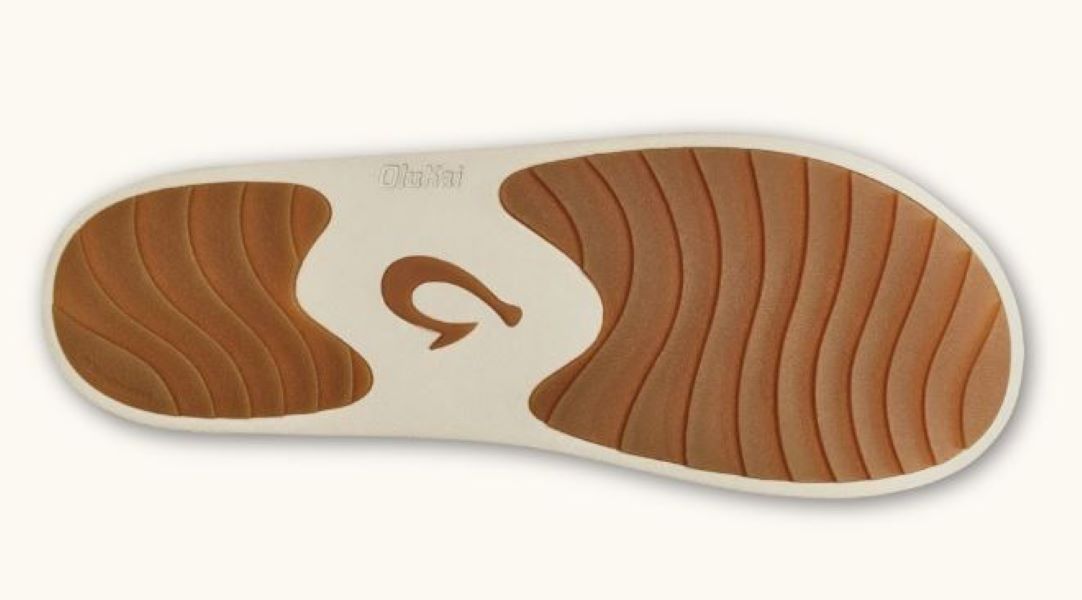 Olukai Tan And Bone Kui Womens Slippers 20457-3419