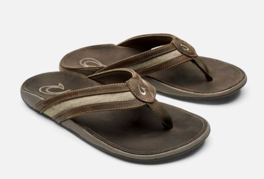 Olukai Tan Ikoi Mens Comfort Sandals 10360-1313