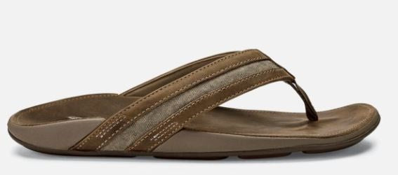 Olukai Tan Ikoi Mens Comfort Sandals 10360-1313