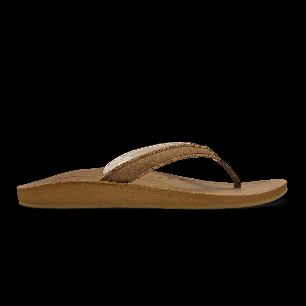 Olukai Toffee Southshore Women's Waterproof Leather Sandals 20532-3333