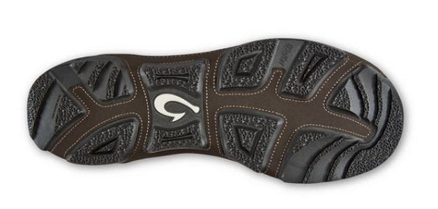 Olukai Ua Kea Men's Clay/Espresso Waterproof Leather Boots 10403