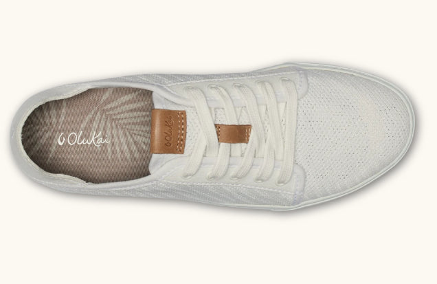 Olukai White Pehuea Li Women's Sneakers 20379-4R4R