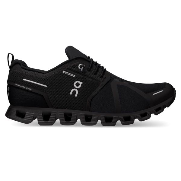 On All Black Cloud 5 Waterproof Mens Athletic Shoes 59.98842