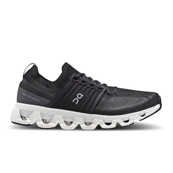 On All Black Cloudswift 3 (White Sole) Men's Running Shoes 3MD10560485