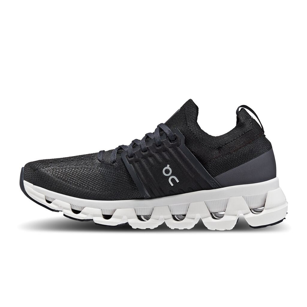 On All Black Cloudswift 3 (White Sole) Women's Running Shoes 3WD10450485