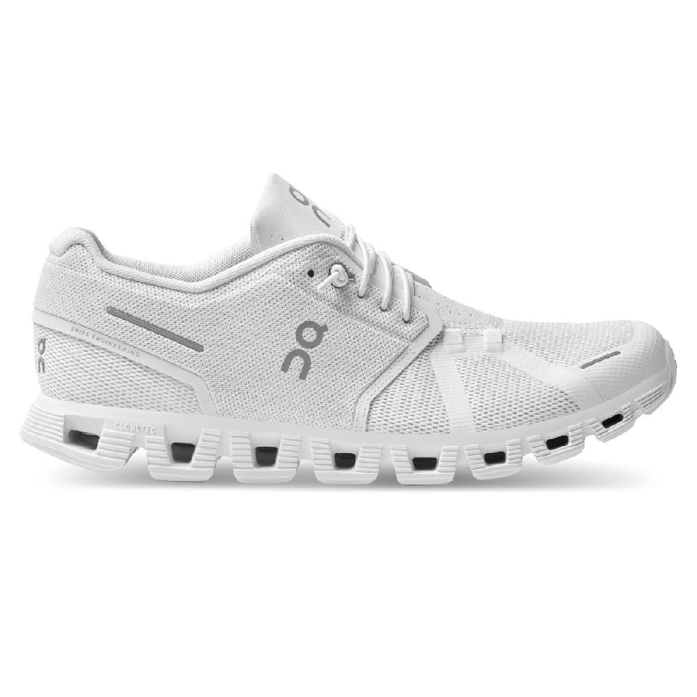 On All White Cloud 5 Men's Running Shoes 59.98918