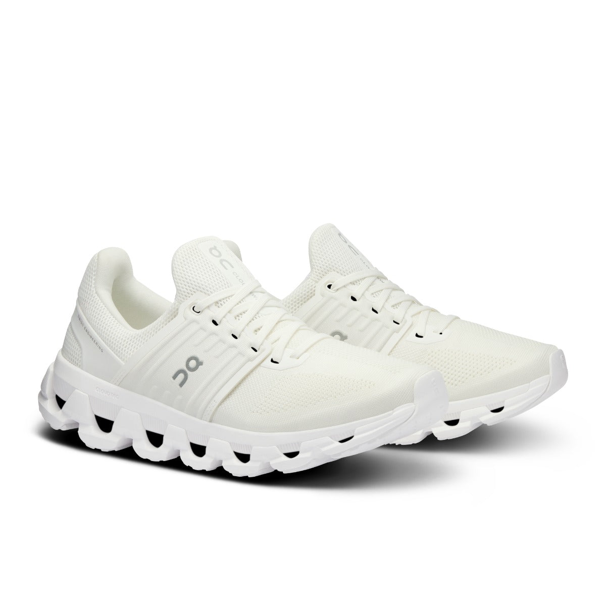 On All White Cloudswift 3 AD Women's Running Shoes 3WD10150108