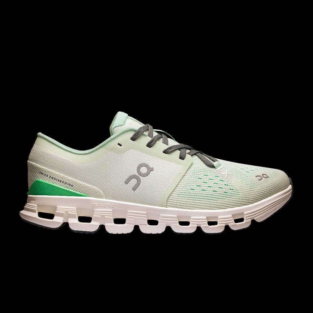 On Aloe/Honeydew Cloud X 4 Women's Athletic Shoes 3WE30073088