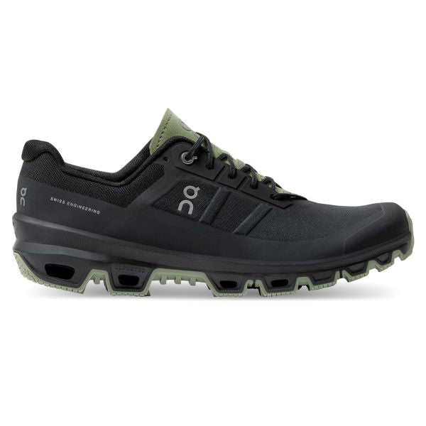 On Black and Reseda Cloudventure 3.0 Mens Trail Shoes 32.99262